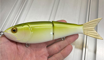 Preorder - Baldy 8" Glide Bait (4 Weeks Ship Time Estimate)